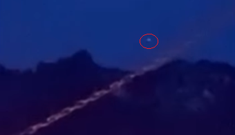 Grabaron un OVNI en la Cordillera y son varios los vecinos que afirman haberlo visto