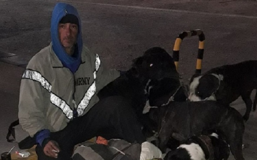 Va de Neuquén a Corrientes caminando para no abandonar a sus perros