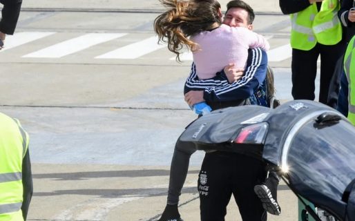 Messi: La locura al salir de Ezeiza y el abrazo con Anto en Rosario