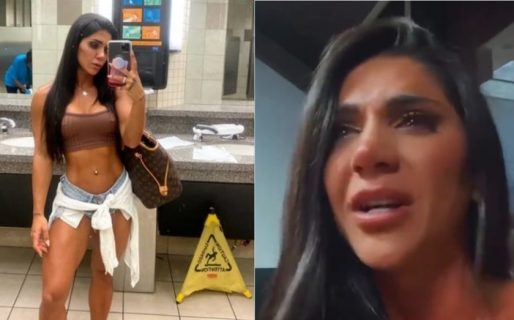 «Estás desnuda»: entre lágrimas, una modelo denunció que no la dejaron subir al avión por su ropa