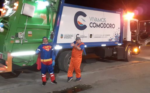 Trabajadores de Urbana se vistieron para la ocasión