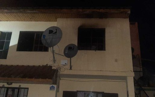 Una madre y su hija fueron trasladadas al hospital tras un incendio