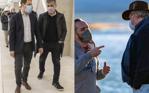 Luque anunció la apertura del natatorio un día después que Macharashvili advirtiera sobre el bajo caudal del Musters