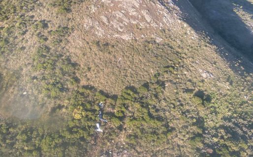 Encontraron los restos de la avioneta argentina: murieron los dos tripulantes