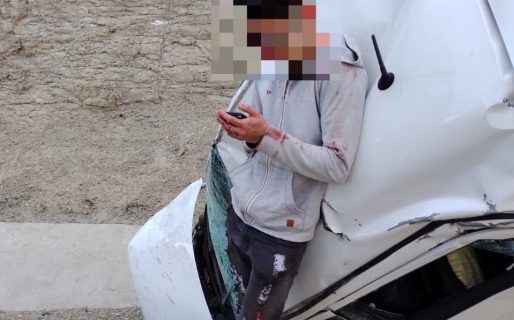 Desbarrancó un auto en el mirador del Cerro Chenque