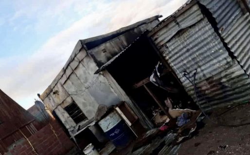 Teme por su vida: Su ex pareja la golpeó y le incendió la  casa