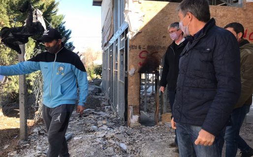Menna pidió a Nación que termine la obra de un Jardín abandonada desde 2017