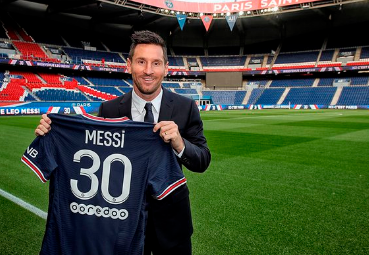 La historia de la camiseta N° 30 que Messi usará en PSG