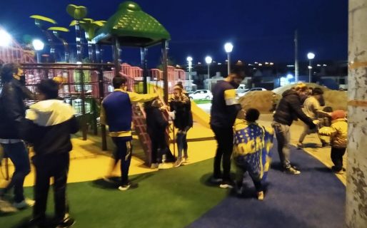 La Peña Comodoro es de Boca celebró el mes de la niñez