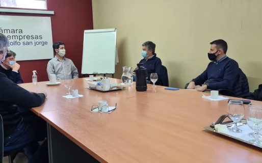 Ongarato y Menna transmitieron sus propuestas a la Cámara de Servicios Petroleros