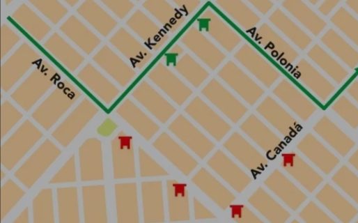 Cambio de recorrido de las líneas de colectivos 4 y 4A