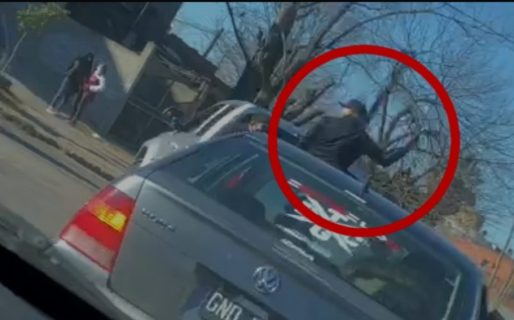 Asesinaron a un joven en una pelea  y lo despidieron a los tiros en el cortejo fúnebre