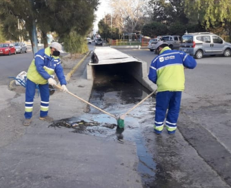 Por las copiosas precipitaciones, recomiendan no sacar la basura este miércoles