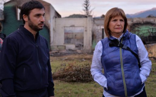 Bullrich apoyó el mensaje de Torres: “Las usurpaciones equivalen a vivir en un país sin ley”