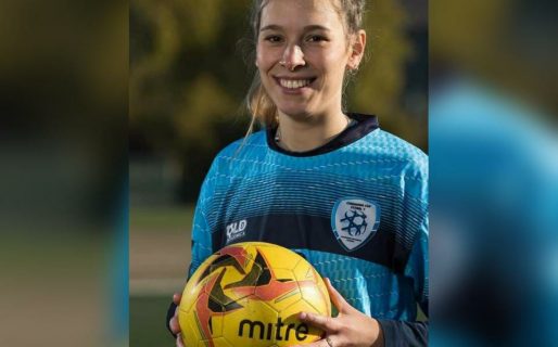 Lucía De Brito, la comodorense preseleccionada para la selección argentina de Fútbol 7