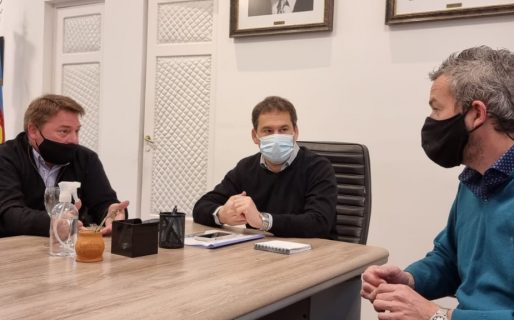 Cittadini evaluó con Luque avances de obras y proyectos hídricos en Comodoro