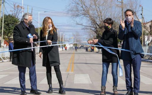 “No me gustó vivir en aislamiento”, expresó Alberto Fernández en un acto en Quilmes