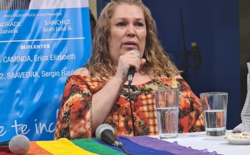 «Estoy orgullosa de ser la primera candidata trans en toda Latinoamérica»
