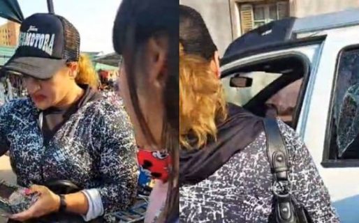 Asaltaron a la exboxeadora “Locomotora” Oliveras mientras transmitía en vivo su campaña política