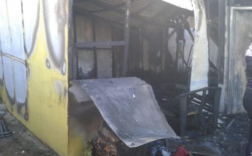 Requieren ayuda para una mujer embarazada y sus dos hijos que perdieron todo en un incendio