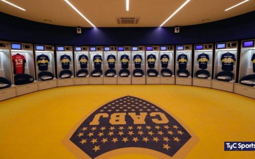 Boca presentó los nuevos vestuarios de la Bombonera