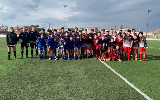 LA CAI compartió jornadas de fútbol y recreación con las formativas de Huracán de Trelew