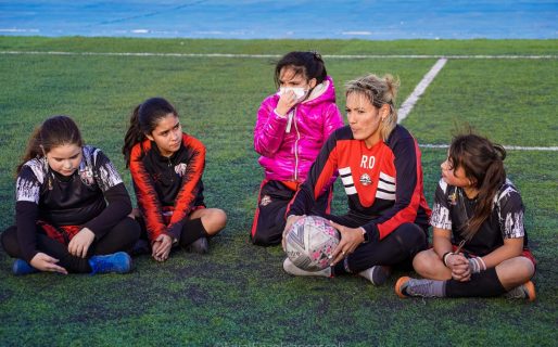 Rocío Oliva participó de una capacitación de fútbol femenino