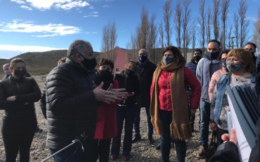 La SCPL recorrió el Musters junto a funcionarios y detalló el equipamiento y obras de base que se precisan