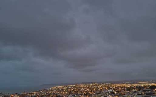 Comodoro: alerta naranja por fuerte lluvias