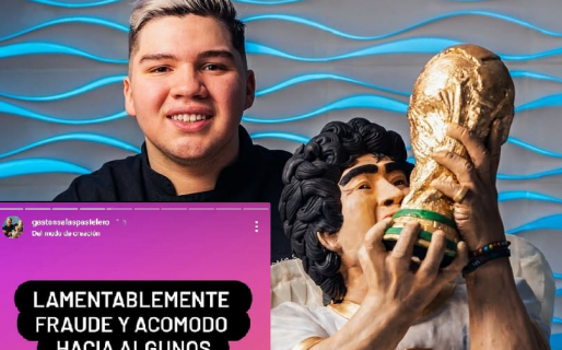 La furia de Gastón Salas, que denuncia «estafa y acomodo» de la organización del certamen de pastelería