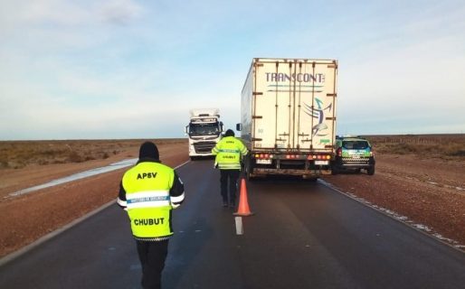 Piden precaución al transitar la ruta 3 entre Comodoro y Garayalde