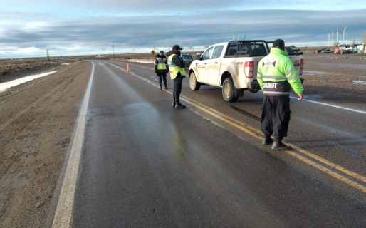 Solicitan precaución al circular en la ruta entre Comodoro y Sarmiento
