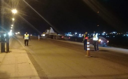 Controlan 45 autos y 5 conductores arrojaron alcoholemia positiva