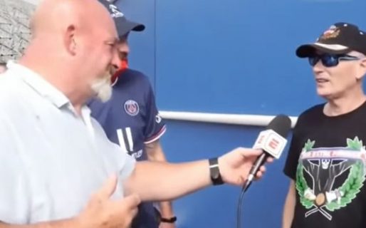 “Bombonera, no”, divertido duelo entre Christian Martin y un ultra de PSG fanático de Boca