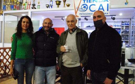 Massoni visitó las instalaciones de la CAI
