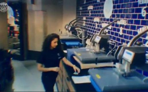 Así preparan la camiseta de Messi en PSG