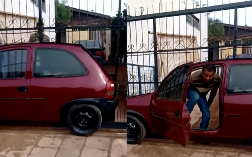 VIDEO: El portón corredizo “Corsa” que es furor en las redes