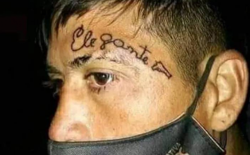 Tatuaje 420: un fanático ahora lleva a L-Gante en su piel
