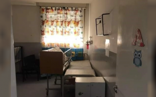 Se robaron el televisor de una habitación de Pediatría del Hospital