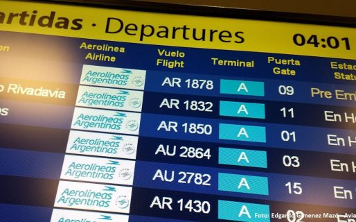 El cupo de pasajeros internacionales subirá de 1700 a 2300