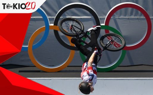 Una competidora realizó un truco nunca visto en el BMX femenino y ganó el oro