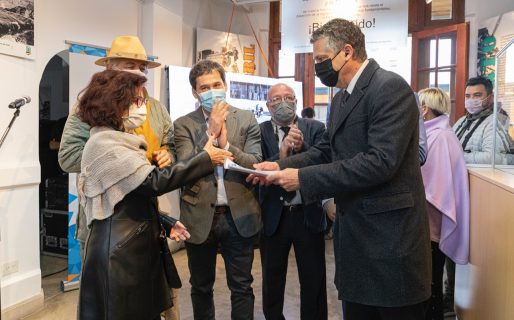 El Municipio homenajeó a Teodoro Nürnberg en el 20° aniversario del Museo Ferroportuario