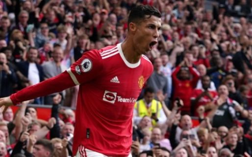 Una vez más, apareció Cristiano para darle el triunfo al United en la última del partido