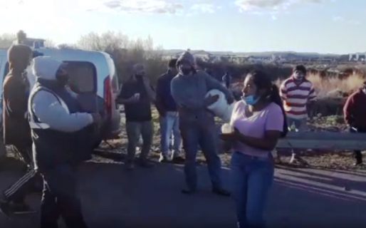 Vecinos de El Faro levantaron el corte, a la espera de una respuesta del Municipio