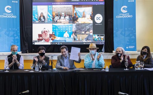 Luque firmó un convenio para la financiación de viviendas en 86 lotes con servicios