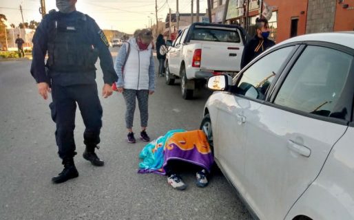Atropellaron a un hombre frente al paseo comercial de km. 5