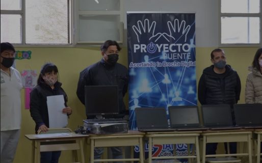 Proyecto Puente colaboró con la Fundación Crecer y la policía de Comodoro
