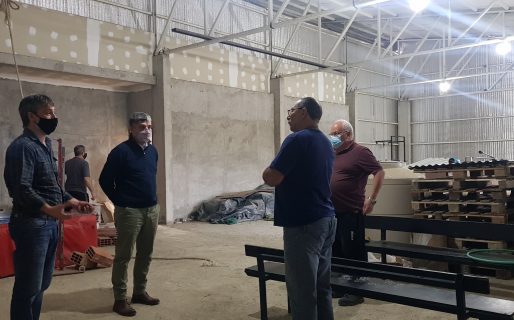 Trabajo conjunto con el Centro de Veteranos de Guerra para la finalización de su sede en B° Ciudadela