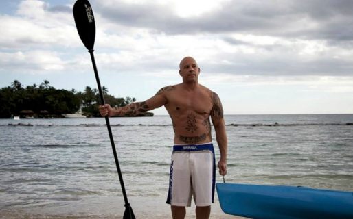 Vin Diesel mostró su físico mientras disfrutaba sus vacaciones con su familia y amigos