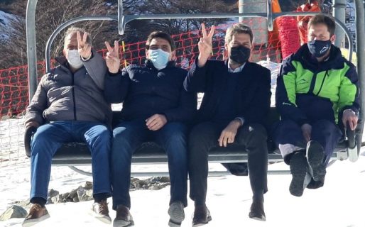 Candidatos del frente de todos analizaron con el ministro Lammens la potencialidad del turismo en la Cordillera